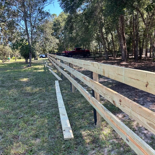 New fencing installed by JSC in Central Florida